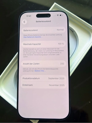 iPhone 17 Pro Depp Blue Bild 4
