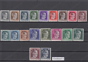 Briefmarkensammlung Österreich (Stmk) Lokal 1945 Postfrisch a. 30,- Bild 5
