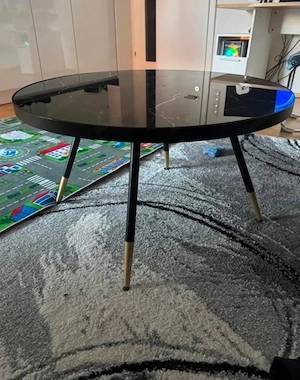 Couchtisch mit Marmor Optik  Bild 2