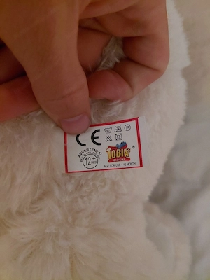 Großer Kuscheltier Bär Neu da bei Tombola Gewonnen Bild 3