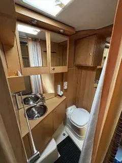 Fiat Ducato Orange Camp Wohnmobil inkl. Anhänger  umfangreichem Campingzubehör
