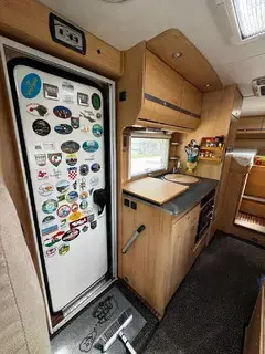 Fiat Ducato Orange Camp Wohnmobil inkl. Anhänger  umfangreichem Campingzubehör Bild 8