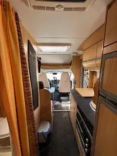 Fiat Ducato Orange Camp Wohnmobil inkl. Anhänger  umfangreichem Campingzubehör Bild 6