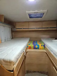 Fiat Ducato Orange Camp Wohnmobil inkl. Anhänger  umfangreichem Campingzubehör Bild 7