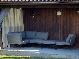 Neue Gartenlounge mehrteilig in grau Bild 3