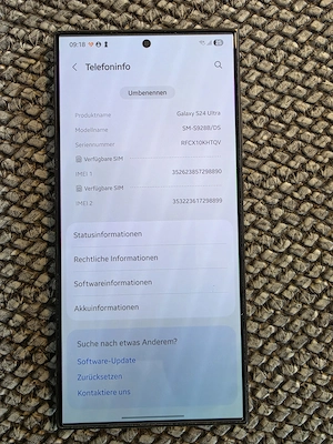 Samsung Galaxy S24 Ultra 512 GB titanium black Bild 6