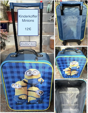 Trolley Koffer VW Bus, Minions, Aktentasche Kulturkoffer... Bild 4