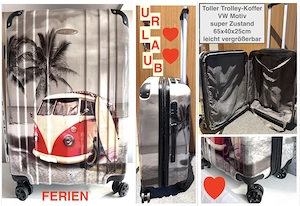 Trolley Koffer VW Bus, Minions, Aktentasche Kulturkoffer... Bild 6