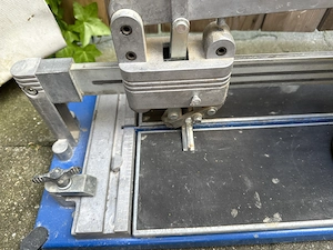 Profi Fliesenschneidemaschine Fliesenschneider TopLine mit viel Zubehör Bild 5