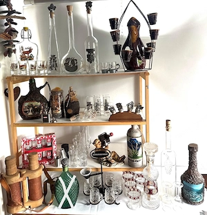 Schnapsflasche Schnapsgläser Vorratsgläser Bild 6