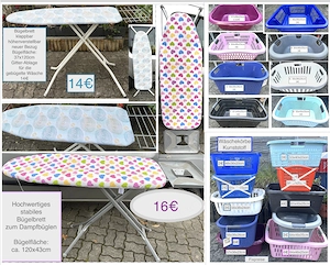 Bügelbrett ab 12  Wäschekorb ab2  Bild 2