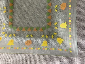 Glas-Servier-Set aus Omas Zeiten  Bild 2