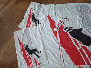 Satin Bettwäsche mit 2 Kissen Bild 2
