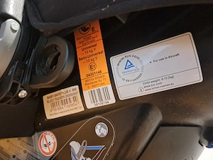 Babyschale Britax Römer mit Isofix Bild 4