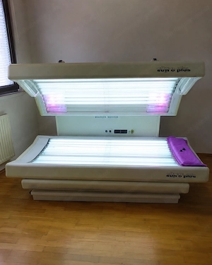 Solarium   Sonnenbank Hertzmann Sunfire - neuwertige Röhren - VB   600 Bild 2