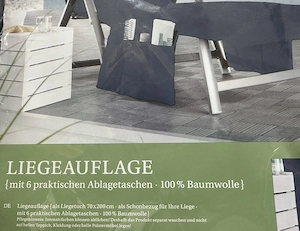Alu Sonnenliege Liegestuhl Liegebett Bild 6