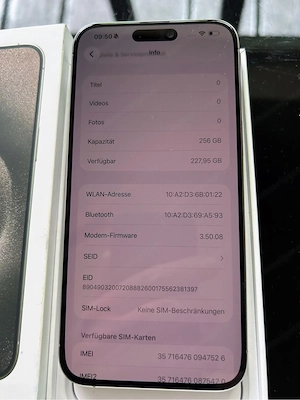 iPhone 15 Pro Max 256 GB Bild 5