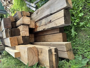 Holzbalken, Bauholz, Altholz Bild 2