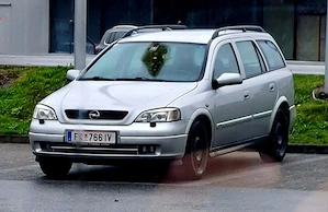 Opel Astra-G-Caravan  PICKERL bis inklusive 28.02.27 Bild 2