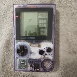 Game Boy Pocket Transparent Bild 3