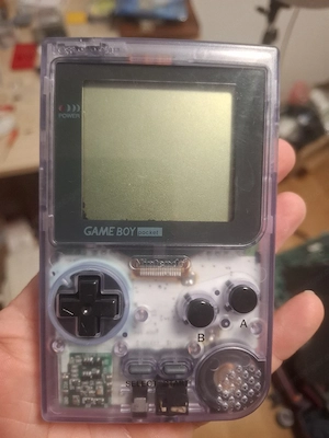 Game Boy Pocket Transparent Bild 4
