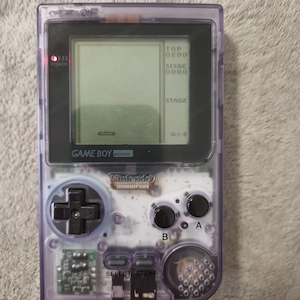 Game Boy Pocket Transparent Bild 2