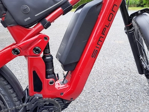 E Bike Fully, Simplon Stomp mit Doppelakkusystem Bild 3