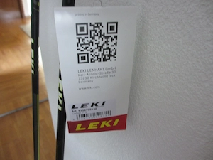 Leki Carbon 11S Skistöcke 130 cm Bild 5