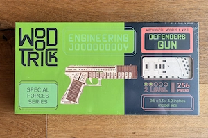 Woodtrick Defenders gun Holz 3D Modell