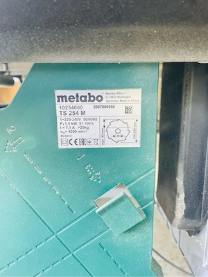 Tischkreissäge Metabo Bild 3