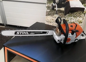 STIHL MS 500i mit 63 cm Schwertlänge Bild 2
