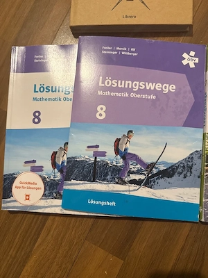 Mathematikbücher Oberstufe (6. 8. Klasse) inkl. Lösungshefte Bild 2