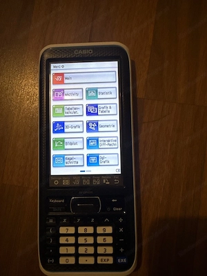 Casio Classpad II Taschenrechner mit Hülle Bild 2
