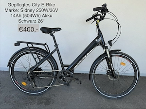 Gepflegtes City E-Bike