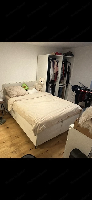 Boxspringbett Bari 140x200cm inkl. Bettkasten