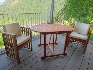 Gartengarnitur , Terrasse Balkon  Bild 2