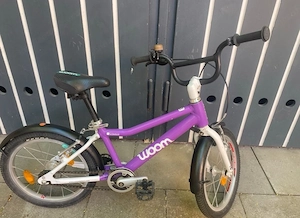 Woom 3 Lila Kinderfahrrad Fahrrad  Bild 2