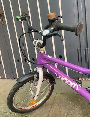  Woom 3 Lila Kinderfahrrad Fahrrad  Bild 5
