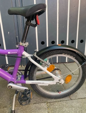  Woom 3 Lila Kinderfahrrad Fahrrad  Bild 6