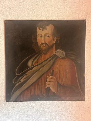 2 antike apostelbilder - Simon und mathias Bild 3