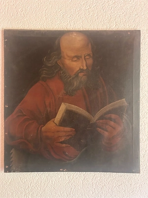 2 antike apostelbilder - Simon und mathias Bild 2