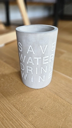 Weinkühler Räder - Save water drink wine - Neu und Unbenutzt 