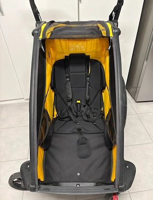 Thule Chariot Sport 1 inkl. Restgarantie, Rechnung, Originalzubehör und JoggingRad  Schweren  Bild 3