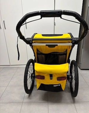 Thule Chariot Sport 1 inkl. Restgarantie, Rechnung, Originalzubehör und JoggingRad  Schweren  Bild 5