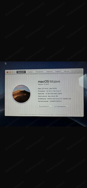 Apple iMac 27 Late  - Top Zustand  Bild 2