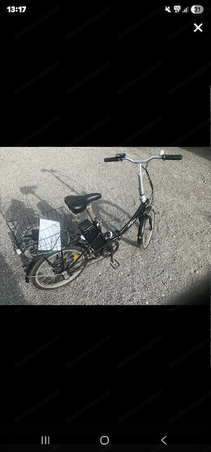 Elektro klappfahrrad  Bild 5