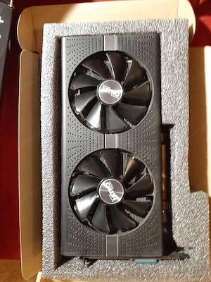 Neu und unbenutzt Grafikkarte Sapphire Nitro Radeon RX 580 overclock Bild 2