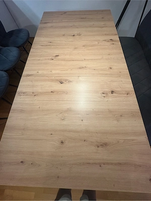 Esstisch + Bank + Stühle Bild 5