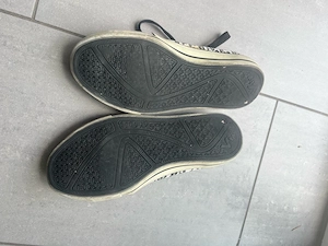 Victory Sneaker Gr. 41   Schwarz-Weiß Leopardenmuster   Animal Print Bild 2