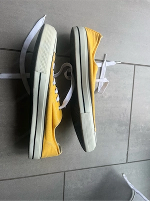 Gelbe Canvas-Sneaker Victory Gr. 41   klassischer Freizeit-Look & bequem Bild 5